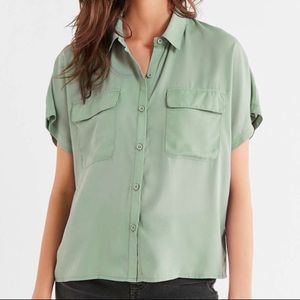 Mint Button Down Shirt